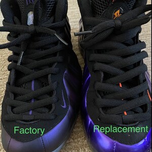 foamposite shoe laces