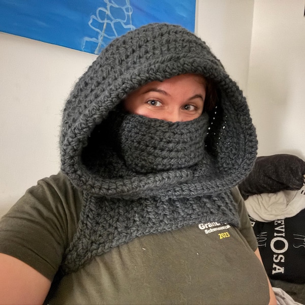 Matrixx Hood | English, French, Spanish | Digital PDF| Crochet Pattern ...