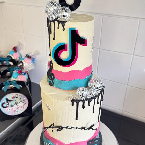 Name Age Charm Acrylic Cake Topper, Cake Motifs Single Letter Number ...