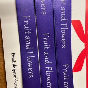 Corporate Ribbon, Business Branded Ribbon, Personalised Ribbon ...