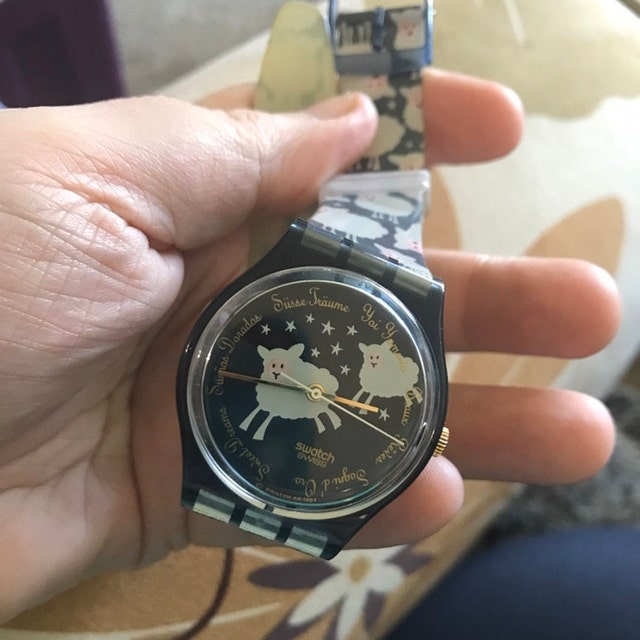 Swatch Watch Vitamin Boost SUOK115 New Gent Clear Orange Etsy New Zealand SWATCH Black Sheep GN150