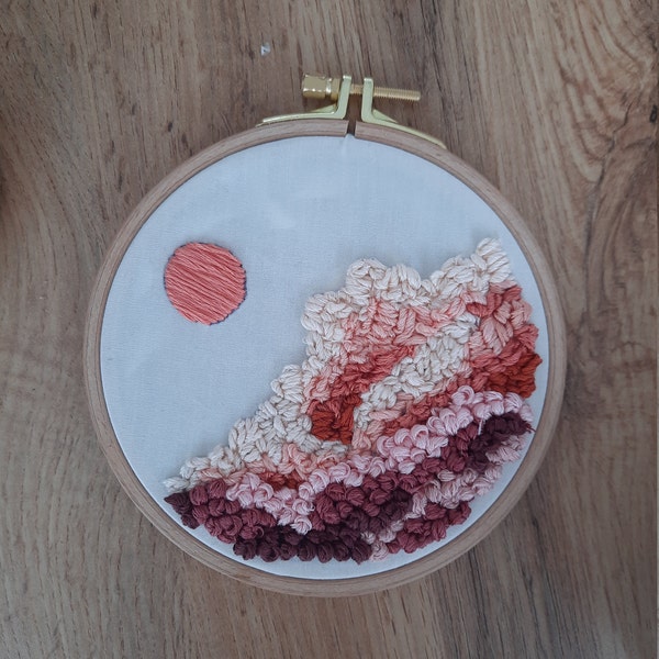 Sunrise Embroidery Pattern PDF / Digital Hand Embroidery Pattern ...
