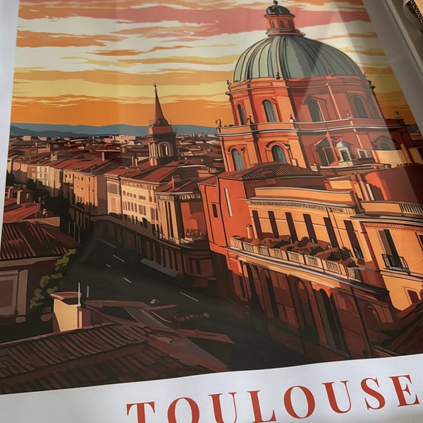 Byblos Vintage Travel Poster Retro Lebanon Art Print Colorful Home