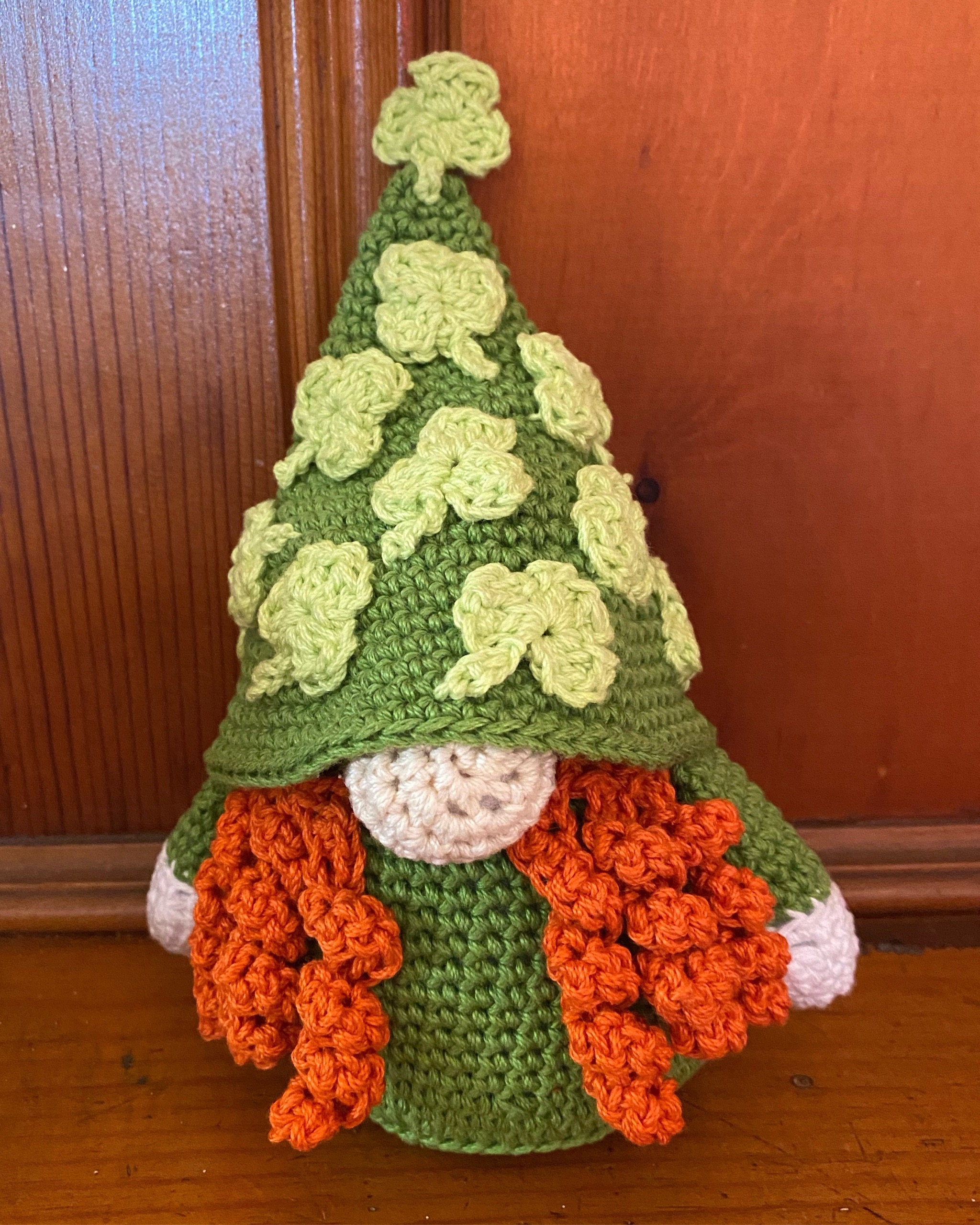 St Patricks gnomes couple crochet pattern, Holiday gnomes pdf