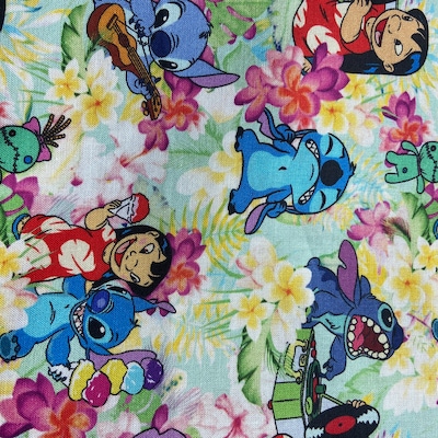 Bubble Guppies Fabric Cute Mermaid Fabric Cartoon Character Fabric 100% ...