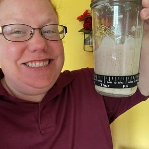 Sarah added a photo of their purchase