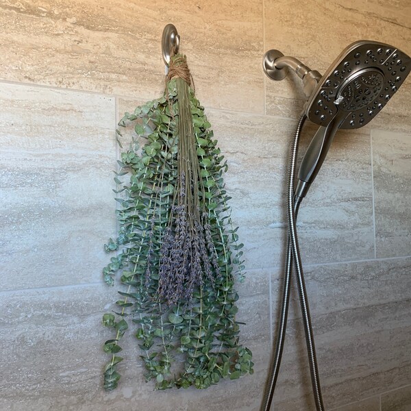 Eucalyptus + Lavender Shower Bunch| Eucalyptus Bouquet | Aromatherapy ...