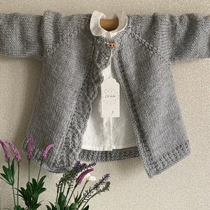 KNITTING Pattern-the Cove Cardigan 2/3 4/5 6/7 8/9 10/11 - Etsy Canada