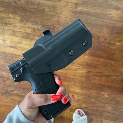 SDH Swift Draw Holsters Paddle Holster - Right Hand, OWB For Kimber K6s Revolver (Black Kydex) 9 thumbnail image