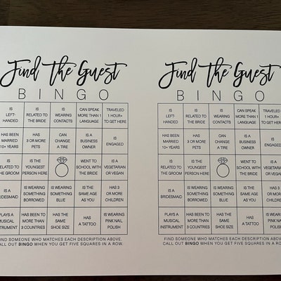 Please Take a Ring Game . Bridal Shower Please Take a Ring - Etsy