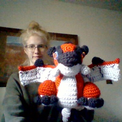 Rathalos Crochet Pattern / Monster Hunter / World / Huge / Dragon ...