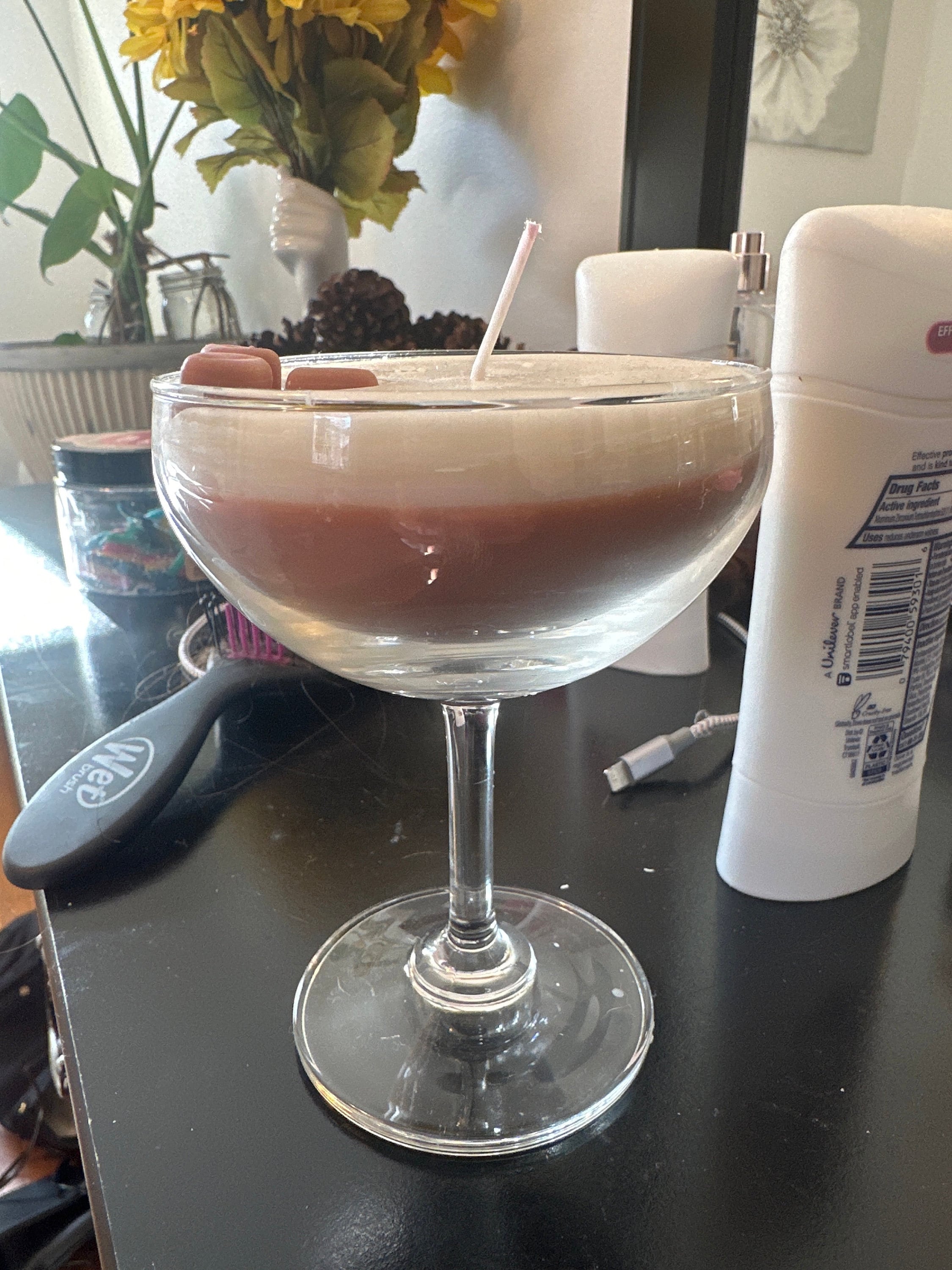 Espresso Martini Candle - Coupe Glass / Coffee Candle / Espresso Martini Lovers / Espresso Lovers