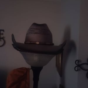 Bullhide off White Cowboy Straw Hat, Brim Size 4 Inches, Handmade in ...
