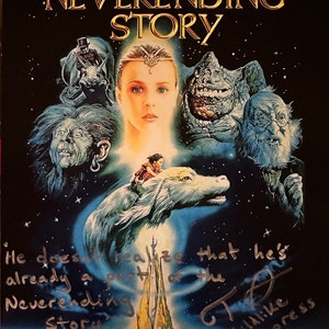 8X10 Inch Print of the Neverending Story Movie Poster - Etsy