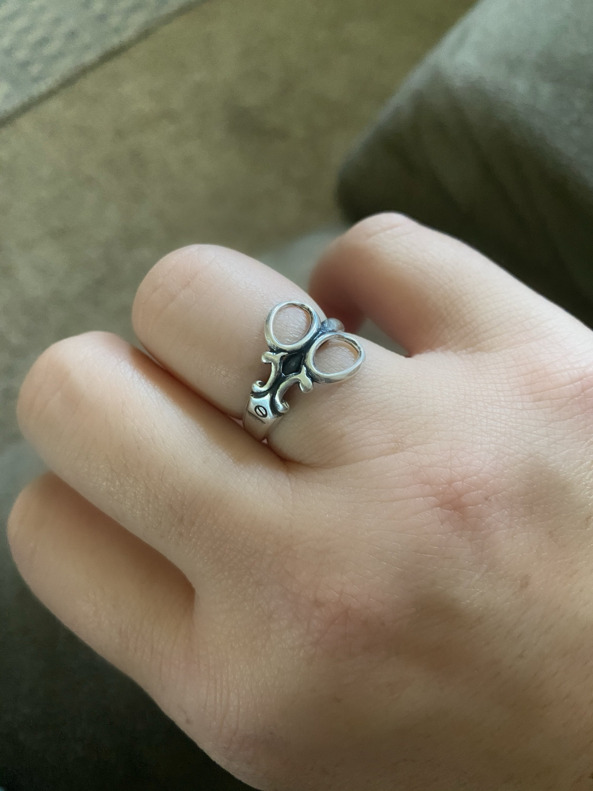 Scissor Ring, Scissor Stacking Ring, Sterling Silver, Gold, Rose Gold Finishes, Midi Rings, Thumb Ring, Scissor Jewelry, Medium Scissor