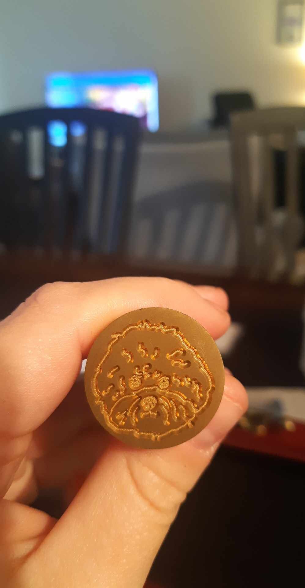 Custom Pet Portrait Wax Seal Stamp - Personalized Wax Seal for Dog Lovers - Unique Pet Photo Stamp Gift
