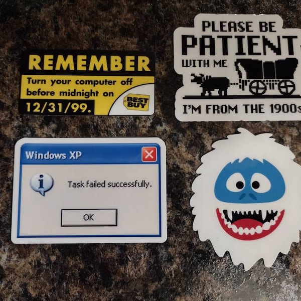IDK I Just Work Here Vinyl Sticker - Funny Office Humor Decal for ...