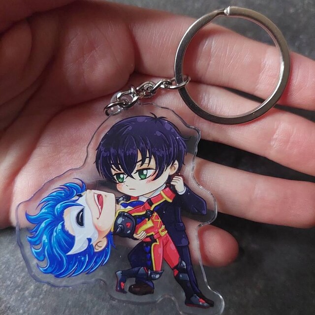 SEIRAA Game Lover Keychain Mon Ami Gift Whee Whoo Gifts Tomorrow Comes