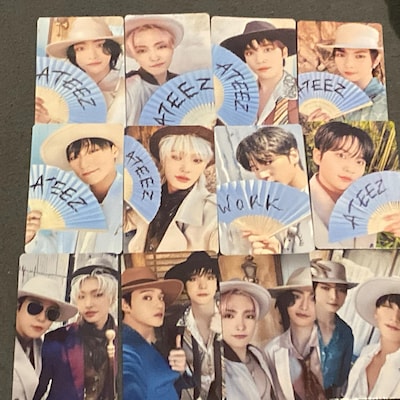 Ateez the World Ep Fin Will Luckydraw Photocards Etsy