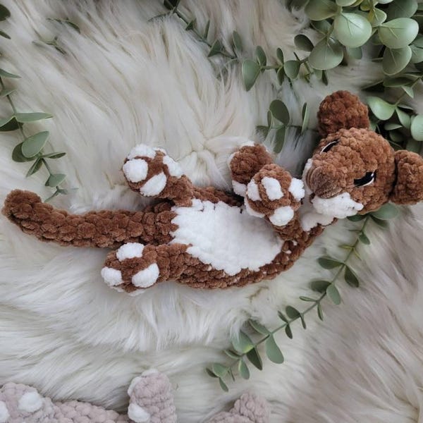 Weasel Rochet Pattern Willow Weasel Crochet Pattern | NO SEW Crochet Pattern | Crochet Weasel ...