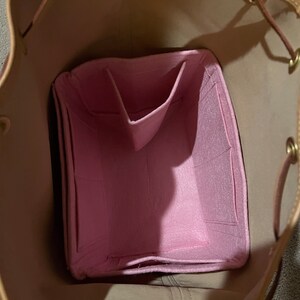 Tote Bag Organizer For Louis Vuitton Petit Noé Bag with Single Bottle