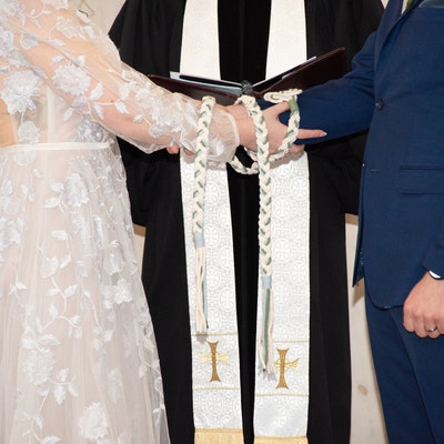 Handfasting Cords 2 Hearts Knot Custom Colors Wedding Rope Natural ...