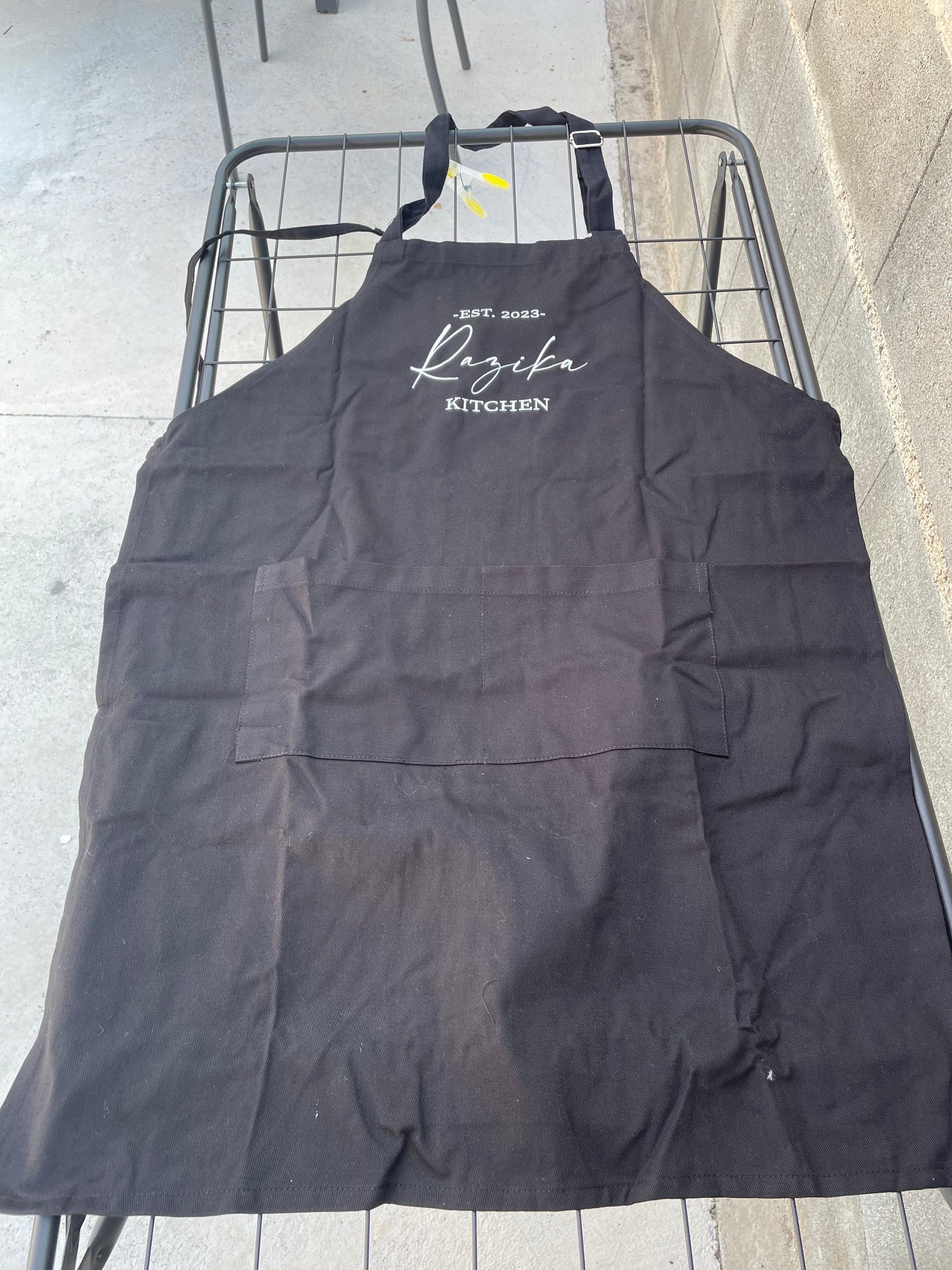 Personalized Apron, Name Apron, Custom Name Apron, Personalize Apron, Chef Apron, Mom Apron, Baking Apron, Baking Gift, Chef Gift