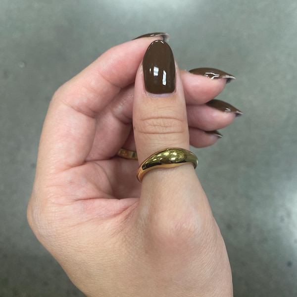 Chunky Wave Ring