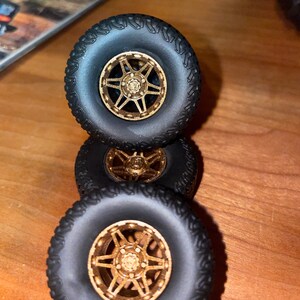 1:24/25 Scale Resin 3d Printed pro-touring Style Model Car Wheel Set - Etsy