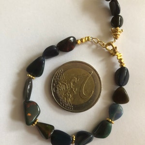 天然エチオピア産ブラックオパールブレスレット 7×5mm 16石 K18WGGP 天然エチオピア産ブラックオパールブレスレット 7×5mm 16石