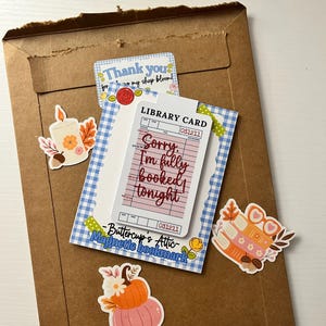 Library Card Magnetic Bookmark: Fully booked, Laminated, Holographic, Gifts for readers, Book Club gifts