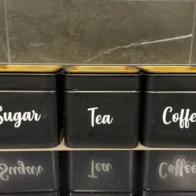 Custom Pantry Organisation Kitchen Labels Custom Kitchen and Pantry ...