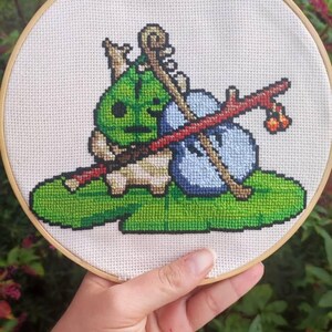 マカール コロック クロスステッチ パターン ゼルダ 刺繍 風のタクト