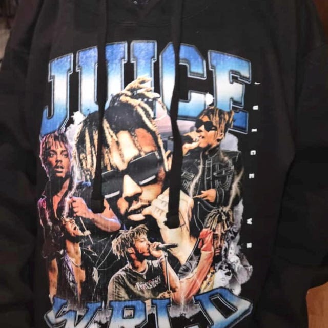 Juice WRLD Official Hoodie - Unisex Sweatshirt With Screen Printed Graphic