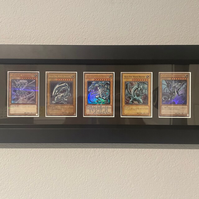 5 Trading Card Frame | Pokemon, MTG, Yu-gi-oh!, Sports | UV Protection |  Satin Black Hardwood - Etsy