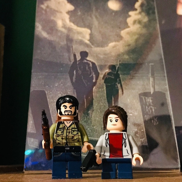 protektor Stat loyalitet The Last of Us Joel and Ellie Minifigures. Made Using LEGO & - Etsy