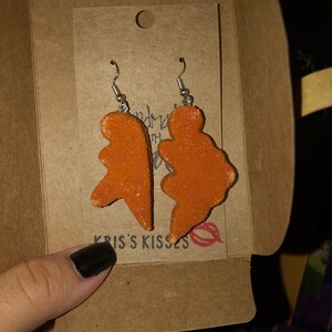 dino nugget earrings