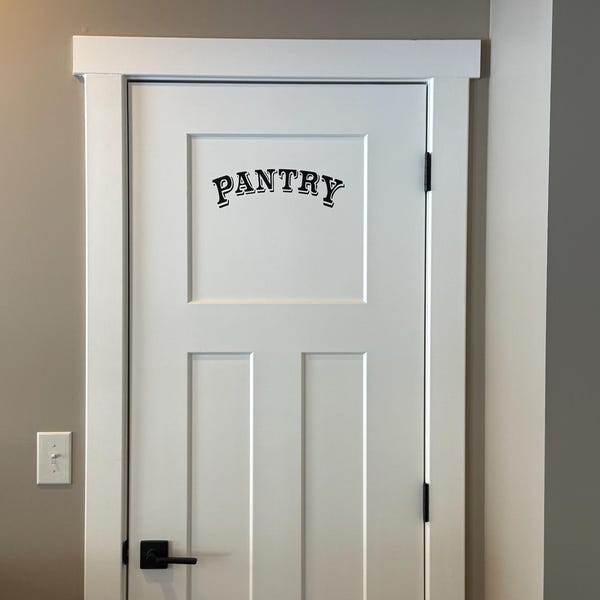 Pantry Kitchen Vinyl Wall Quote Sticker Decal - Etsy