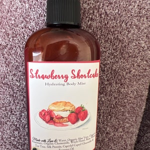 strawberry shortcake body oil soothing house｜TikTok Search