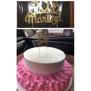 Nimporte Quel Nom Princesse De Gateau Bebe Fille De Gateau Etsy