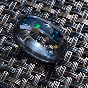 Stone Inlay Turquoise Ring | Etsy