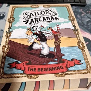 Sailor's Arcana - Tarot Deck Inspired by Popeye and Olive Oyl - Etsy