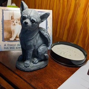 chihuahua angel figurine