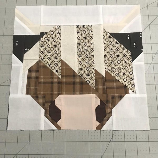 Highland Cow Quilt Block Pattern Animal PDF -includes Instructions for ...