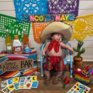 Charro Boy Baby 12-24 Months-colorful Baby Toddler Mexican Outfit