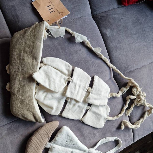 Linen Rabbit Head, Rabbit Mount, Bunny Faux Taxidermy, Linen Animal ...