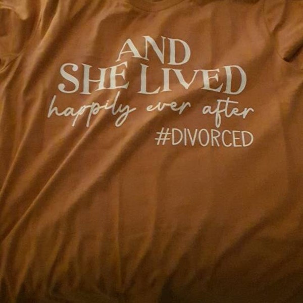 And They Lived Happily Ever After - Personalized Unisex T-Shirt Sold By