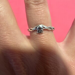 Handcast 925 Sterling Silver Irish Celtic Claddagh Claddaugh Ring Band ...