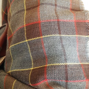 Official OUTLANDER Plaid Fabric Authentic Premium Wool | Etsy