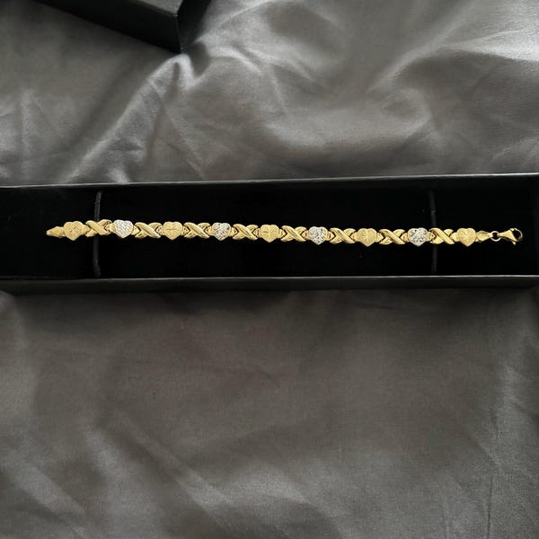 Claire Vessot Designs 14K Gold or Platinum Plated Choice of Length Signature Chain main image 1